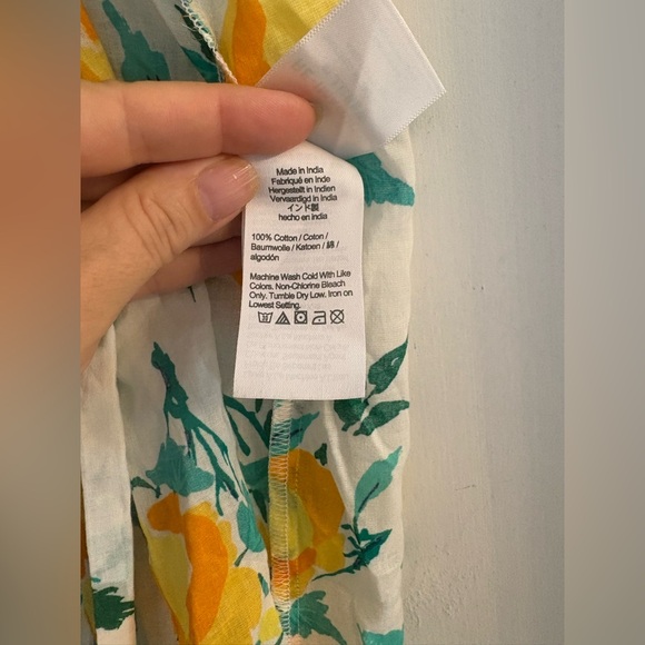 Jcrew Factory Tie sarong cover-up Size Large NWT - Picture 2 of 5